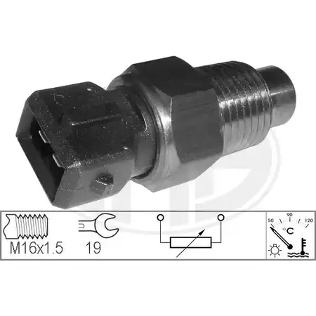 Датчик температуры охлаждающей жидкости WILMINK GROUP WG1492562 ISE X2R 61NVX3 4226469 изображение 0