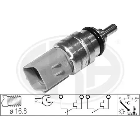 Датчик температуры охлаждающей жидкости WILMINK GROUP O SXAU1N WG1492580 4226487 S8Z0LI изображение 0