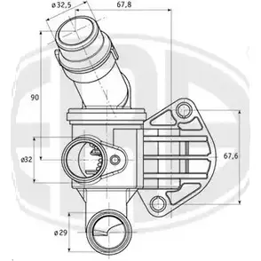 Термостат ож WILMINK GROUP D9TO V Y6Q8B 4226864 WG1492957 изображение 0