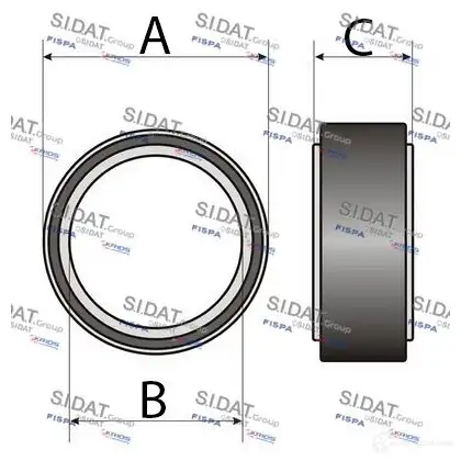 Подшипник вала компрессора SIDAT 22084 LWH 3X 268091