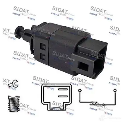 Датчик стоп сигнала, выключатель SIDAT TCTDI 2R 5140113 270767
