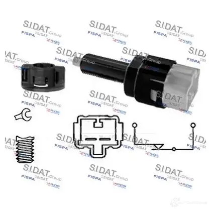 Датчик стоп сигнала, выключатель SIDAT 5140065 270719 J NZRYC