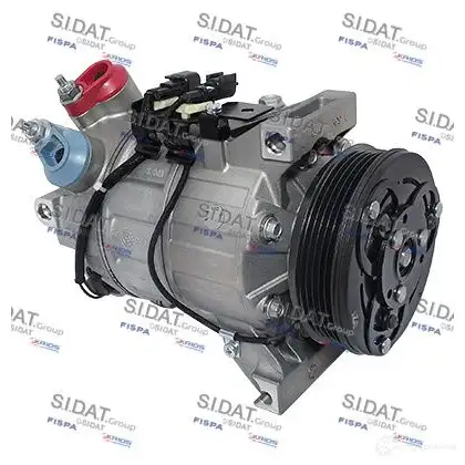 Компрессор кондиционера SIDAT 6 KH8F 266558 12154