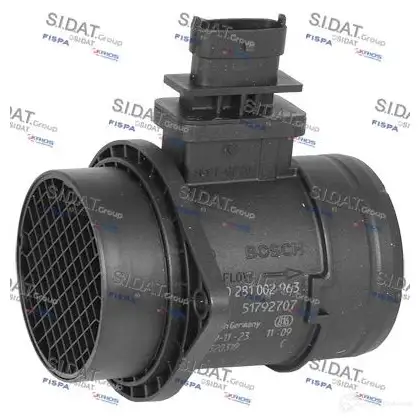 Расходомер воздуха SIDAT XB5W A 1437782396 38840a2