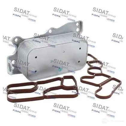 Масляный радиатор двигателя SIDAT Z7L DOEM 1206500131 590126 изображение 0