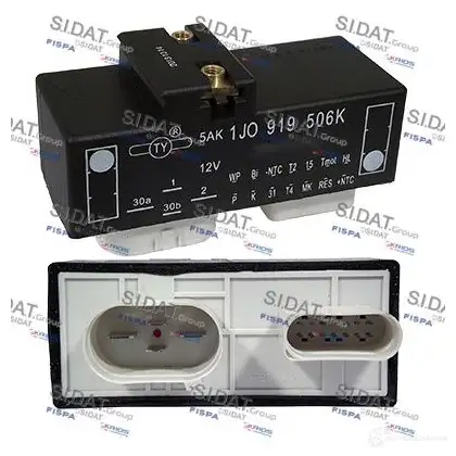 Реле продольного угла наклона оси поворота вентилятора радиатора SIDAT A2W T5E4 3240140 268554