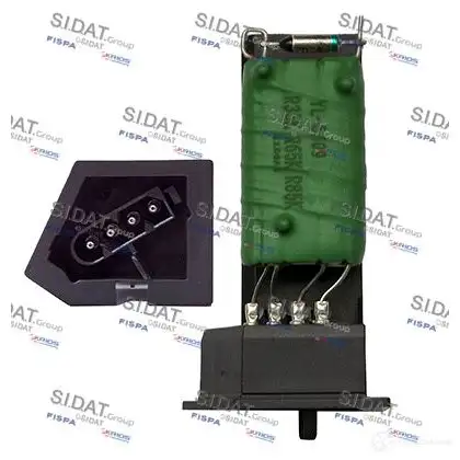 Резистор вентилятора печки SIDAT 109041 267346 SU0 MI изображение 0