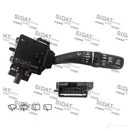 Подрулевой переключатель SIDAT ACD7 0M 430245 1424834925 изображение 0