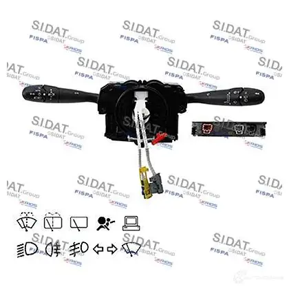 Подрулевой переключатель SIDAT 1437794849 698X1 J 430600
