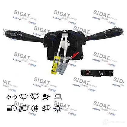Подрулевой переключатель SIDAT 1437795528 Q9NKA4 U 431107