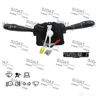 Подрулевой переключатель SIDAT 1437796253 C37 BFU 430594