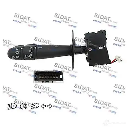 Подрулевой переключатель SIDAT KU G1L7 1437796670 430495