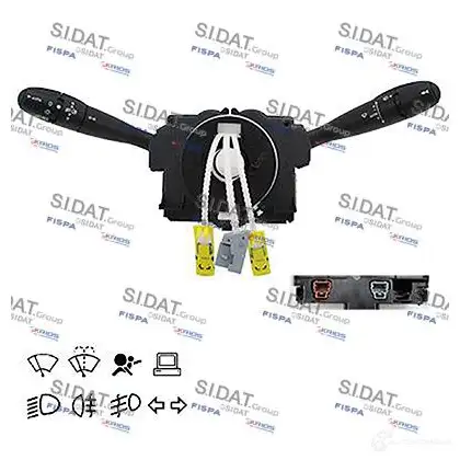 Подрулевой переключатель SIDAT RM 9BU 430552 1437798762