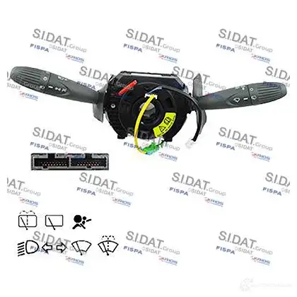Подрулевой переключатель SIDAT 1437809511 430450 86F KGM изображение 0