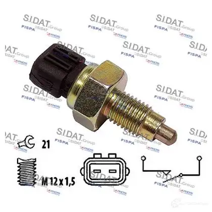 Датчик стоп сигнала, выключатель SIDAT 3234214 547 M4 268481 изображение 0