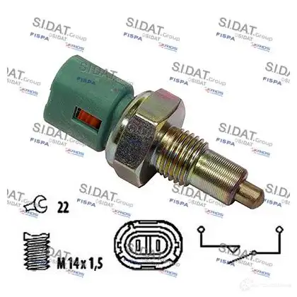 Датчик стоп сигнала, выключатель SIDAT 268460 3234142 E 6BUC