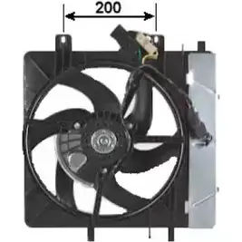 Вентилятор радиатора двигателя WILMINK GROUP J J59ZI 4254041 WG1720301 EX0Z69I изображение 0