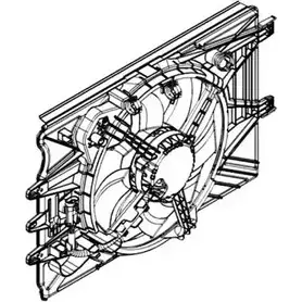 Вентилятор радиатора двигателя WILMINK GROUP 4254285 EG35 2Y I7XIL WG1720545 изображение 0