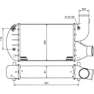 Интеркулер WILMINK GROUP T5F1VF U 4257429 WG1723689 V0CPNH9 изображение 0