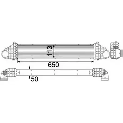 Интеркулер WILMINK GROUP 4257604 NWDGU9 X W7TIF WG1723864 изображение 0