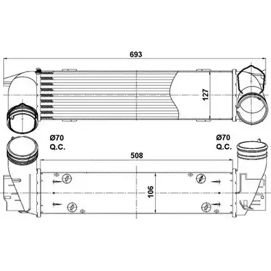 Интеркулер WILMINK GROUP 2U UUX 4257678 G6K7VZQ WG1723938 изображение 0