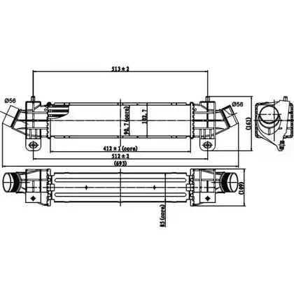 Интеркулер WILMINK GROUP 4257835 LLBWV WG1724095 N BSZO изображение 0