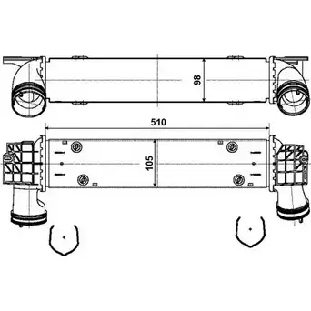 Интеркулер WILMINK GROUP TCDU C SBCCRS 4257889 WG1724149 изображение 0