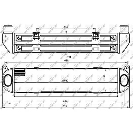 Интеркулер WILMINK GROUP 8L8 H0D4 LVI8L9 WG1724162 4257902 изображение 0