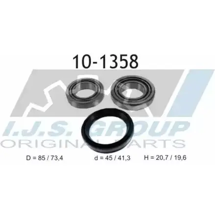 Подшипник ступицы колеса IJS GROUP 4281560 9435398506994 10-1358 7R7 CU3