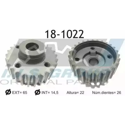 Шестерня коленвала IJS GROUP 18-1022 2EDS3 LQ 8435398509729 4282121