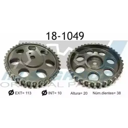 Шестерня распредвала IJS GROUP 4282146 C107H K 18-1049