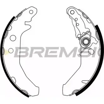 Тормозные колодки, комплект BREMSI 4303401 A3UNW 136 7 GF0225-1