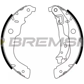 Тормозные колодки, комплект BREMSI 4303501 GF0389 LT3YS 1 513