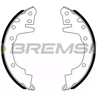 Тормозные колодки, комплект BREMSI GF0814 4303738 13 16 TBYR7