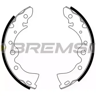 Тормозные колодки, комплект BREMSI GF0843 4303762 SNV4K 13 20