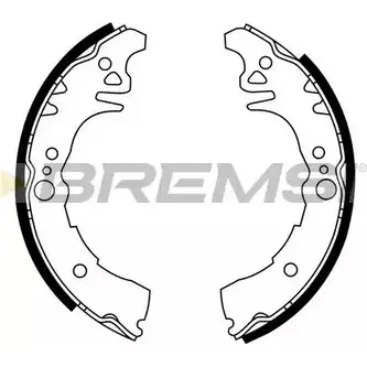 Тормозные колодки, комплект BREMSI 4303866 GF0957 GF0957 2 957 изображение 0