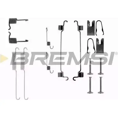 Ремкомплект колодок BREMSI GF02 36 SK0749 SK0749 4304162
