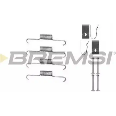 Ремкомплект колодок BREMSI SK0884 EYYX00 4304287 GF 0721