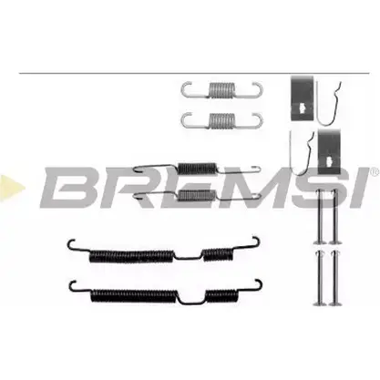 Ремкомплект колодок BREMSI 4304288 GF074 4 SK0885 SK0885 изображение 0