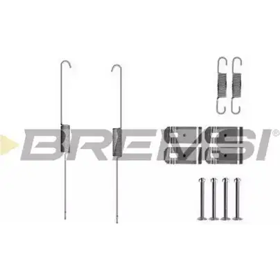 Ремкомплект колодок BREMSI 4304291 SK0888 GF 0833 TD4XDMB