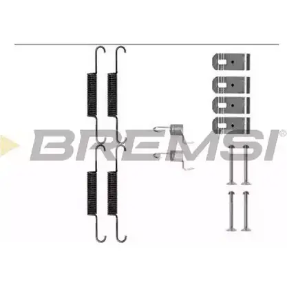 Ремкомплект колодок BREMSI GF0716 SK0895 4304298 GF071 5