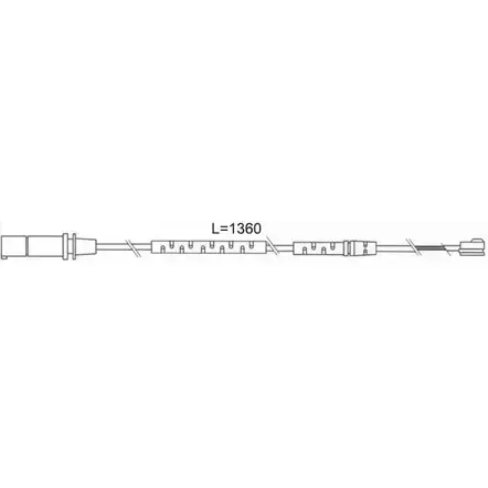 Датчик износа тормозных колодок BREMSI 4304414 WI0693 X FOEH1 1V3VO6A