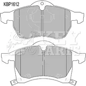 Тормозные колодки, дисковые, комплект KEY PARTS KBP1612 4309100 25MRLJT XI6 7COZ изображение 0