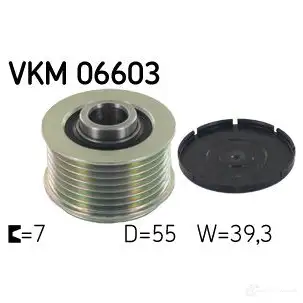 Обгонная муфта генератора SKF AO3CZ2 VKM 06603 VKN 350 594600