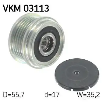 Обгонная муфта генератора SKF VKM 03113 594464 VKN 350 TY20F2