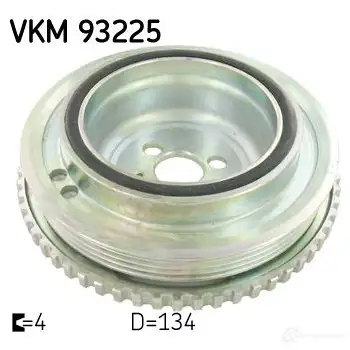 Шкив коленвала SKF 595959 7316575571337 A W3WM VKM 93225