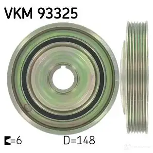 Шкив коленвала SKF VKM 93325 LF M0XT 595982 7316575493516 изображение 0