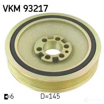 Шкив коленвала SKF VKM 93217 7316575583392 0T4 9HB 595955 изображение 0