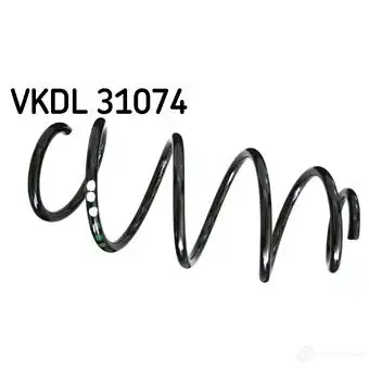 Пружина подвески SKF 0 SCR4 1438631474 VKDL 31074