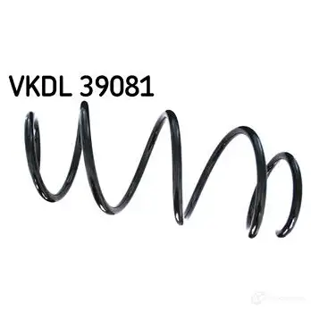 Пружина подвески SKF W 3EFPZ VKDL 39081 1438631593